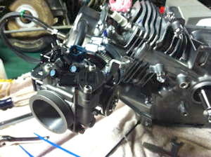 Image of: Fuel Injection from Honda CBR250R Throttle Body