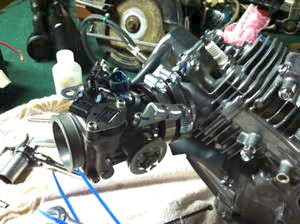 Image of: Fuel Injection from Honda CBR250R Throttle Body 2 
