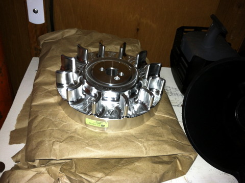Image of: ARC Billet Flywheel with no magnet