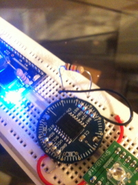 MBED embedded processor and Chronodot